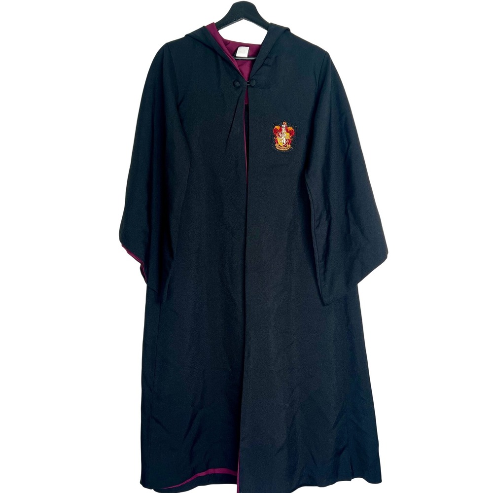 Warner Bros Studio Tour Harry Potter Gryffindor Robe XXS Black Burgundy Hooded